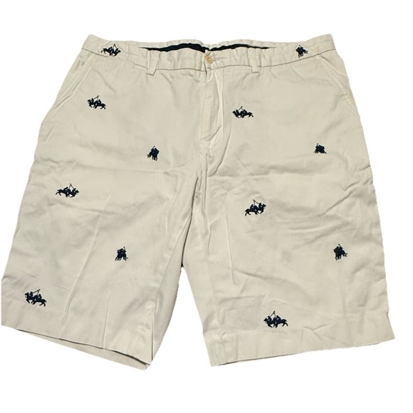 Polo Ralph Lauren Other - Polo Ralph Lauren Classic All Over Pony Men Shorts White 38 Classic Preppy‎
